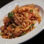 Nouilles udon au kimchi Nouilles udon au kimchi