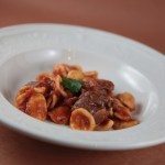 Orecchiette con braciolette Orecchiette con braciolette