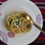 Spaghettis à l’ail des ours Spaghettis à l’ail des ours