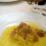 Tagliolini à la truffe blanche Tagliolini à la truffe blanche