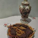 Timbale de chevreuil à la napolitaine Timbale de chevreuil à la napolitaine