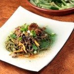 Soba aux champignons des bois Soba aux champignons des bois