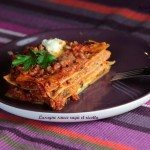 Lasagne sauce ragù et ricotta Lasagne sauce ragù et ricotta