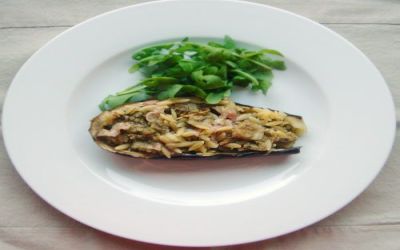 Aubergines farcies aux puntalette