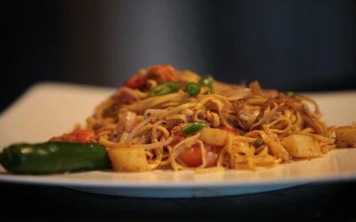 Mee goreng à la façon indienne