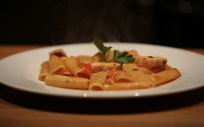 Rigatoni pesce spada, rigatoni à l’espadon