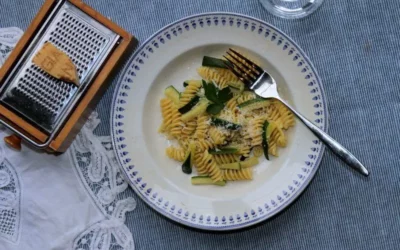 Fusilli aux courgettes