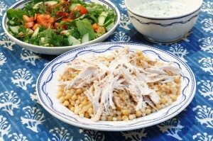 Moghrabieh au poulet