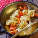 raviolis au poisson et scarole