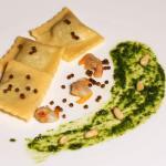 raviolis au caviar