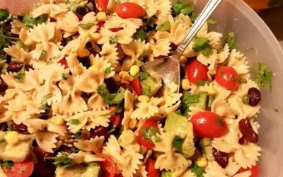 Salade de pâtes façon tex-mex