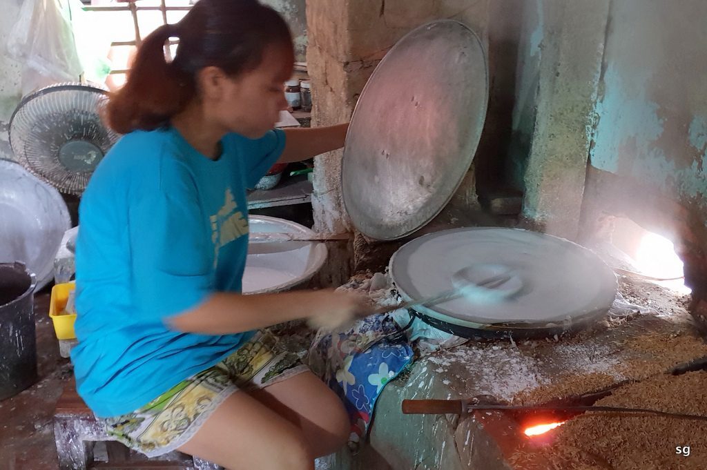 Hoi An fabrication de nouilles de riz