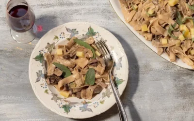 Pizzoccheri aux pigeons