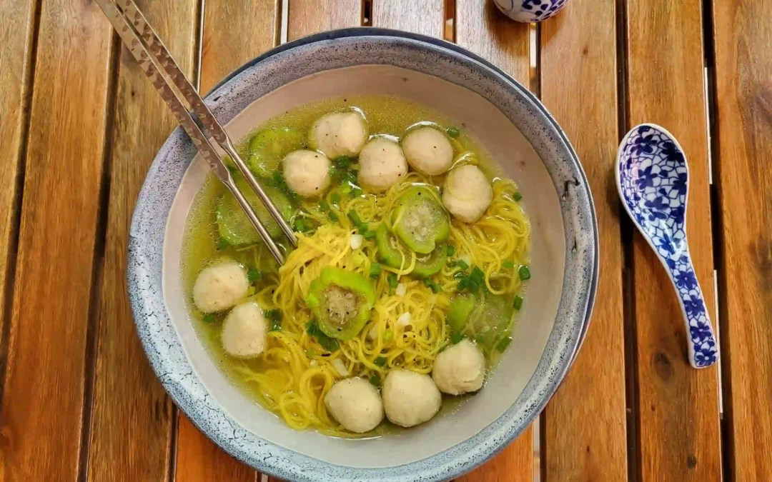 Soupe de nouilles à la pipangaille