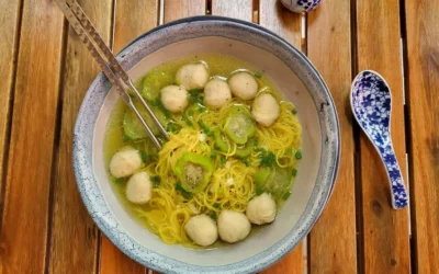 Soupe de nouilles à la pipangaille