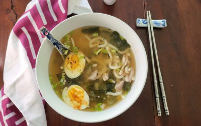 Soupe miso aux nouilles udon