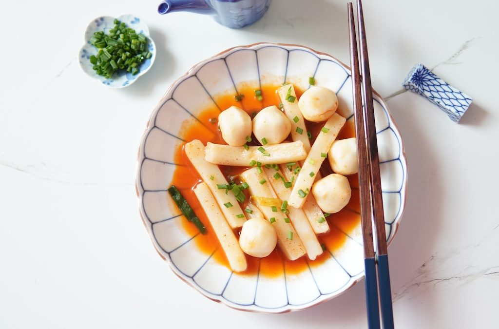 Gâteaux de riz au gochujang