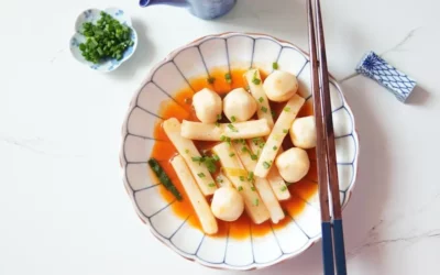 Gâteaux de riz au gochujang