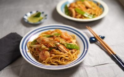 Pancit canton, nouilles sautées des Philippines